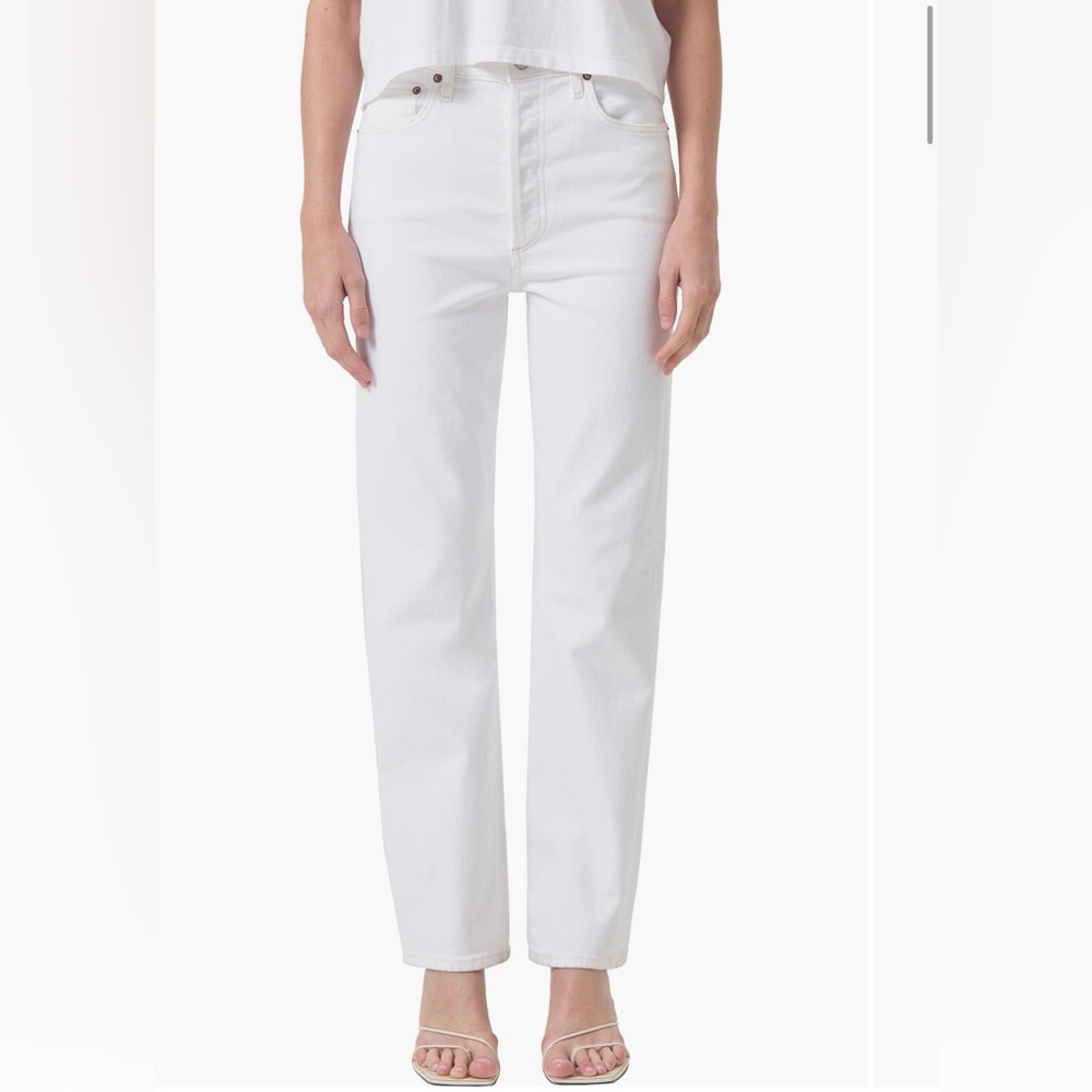 AGOLDE Women’s White Jeans